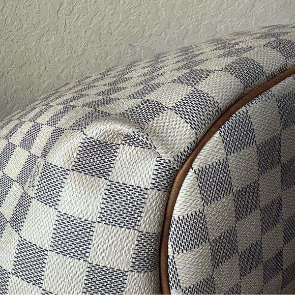 Louis Vuitton Damier Azur Riviera MM Zipper Handbag - Picture 6 of 16